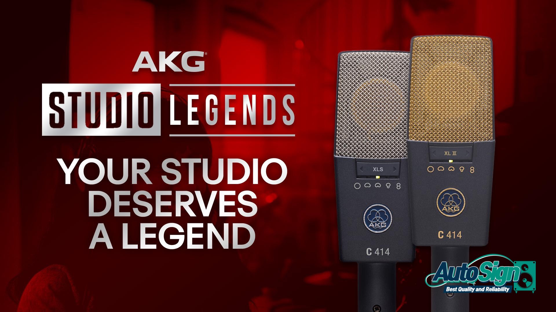 AKG C414 Studio Recoding Mic